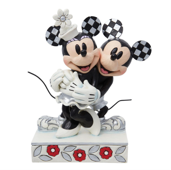 NEW D100 Minnie and Mickey Disney Traditions by Jim Shore