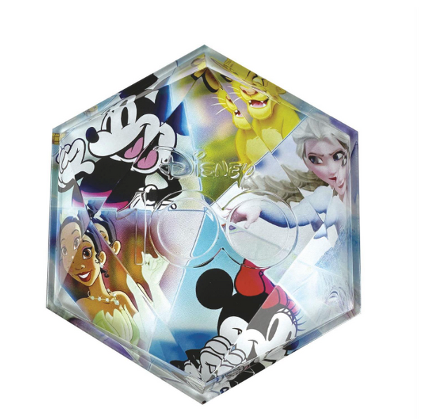 NEW D100 Disney Facets Paperweight
