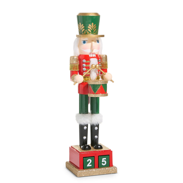 15.75" Christmas Countdown Nutcracker ***PRE-ORDER***
