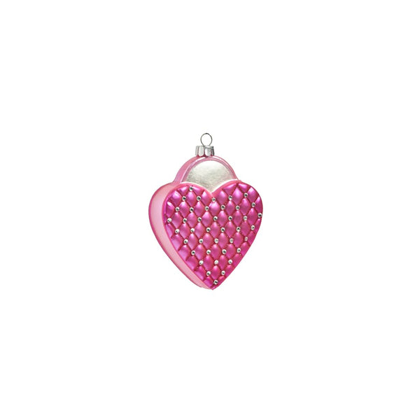 Quilted Pink Purse Ornament