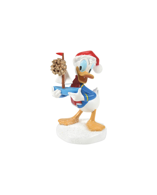 Disney Village Donald Duck "What I Really, Really Wanted!" Figurine