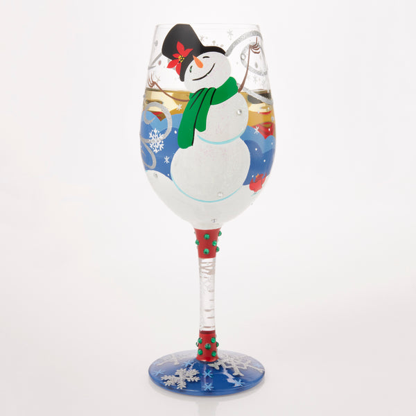 Lolita "First Christmas Snow" Wine Glass **PREORDER ITEM**