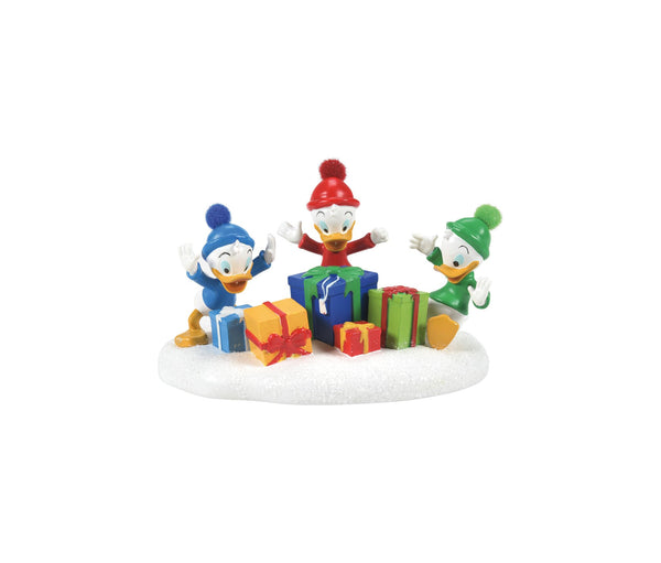 Disney Village Accessories "Thank You Uncle Donald" Figurine