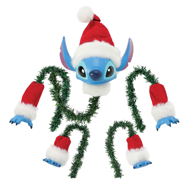 Possible Dreams Disney Santa Stitch in a Chinch Tree Topper Set