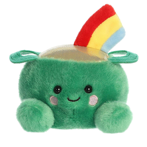 Aurora® Adorable Palm Pals™ Ciara Pot of Gold™ Stuffed Animal - Pocket-Sized Play - Collectable Fun - Green 5 Inches