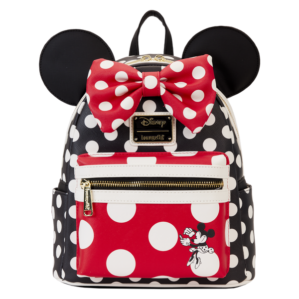 Loungefly Minnie Mouse Rocks the Dots Classic Mini Backpack