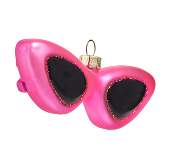 Retro Pink Sunglasses Ornament