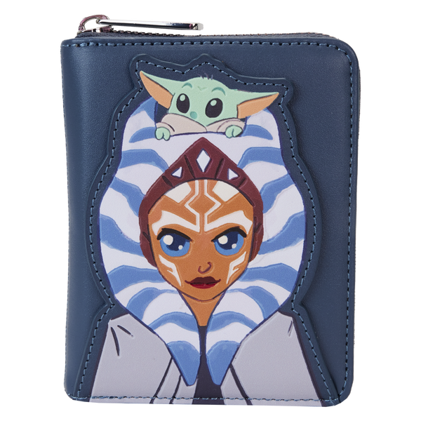 Loungefly The Mandalorian Ahsoka & Grogu Precious Cargo Zip Around Wallet