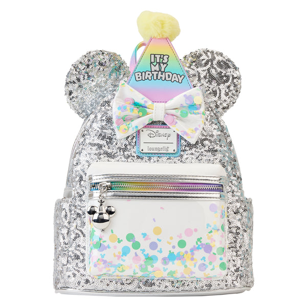 Loungefly Mickey Mouse and Friends Birthday Celebration Mini Backpack