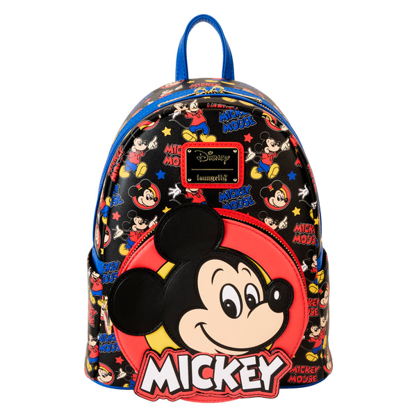 Loungefly Mickey Mouse Classic All-Over Print Mini Backpack