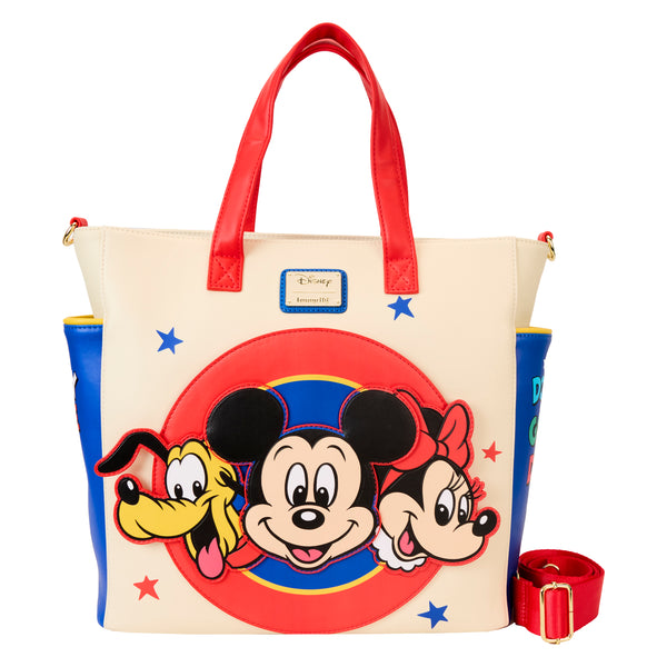 Loungefly Mickey & Friends Classic Convertible Backpack & Tote Bag