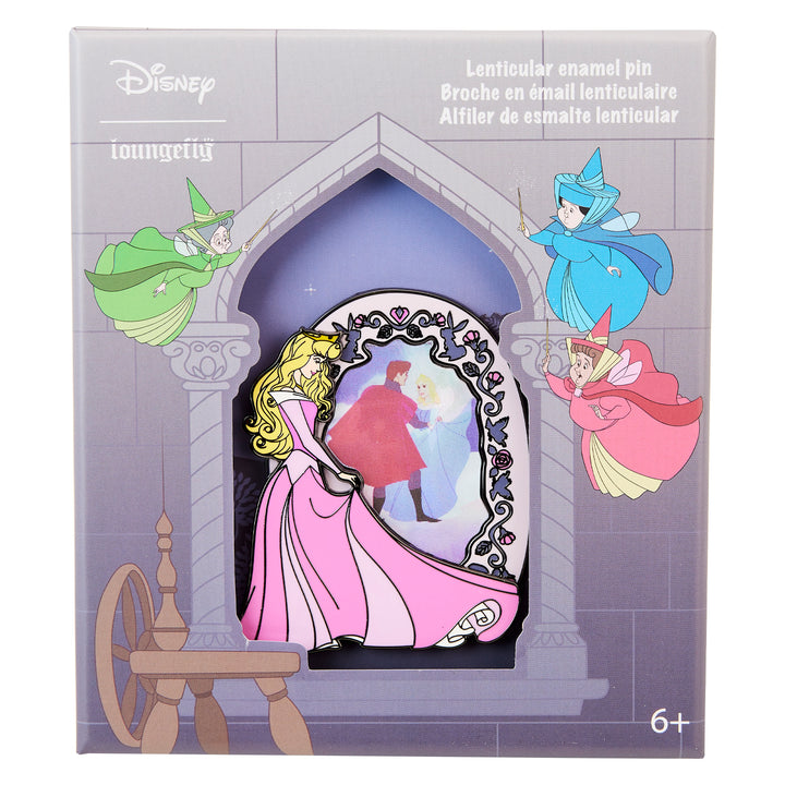 Disney Sleeping Beauty Princess Lenticular Wristlet Wallet