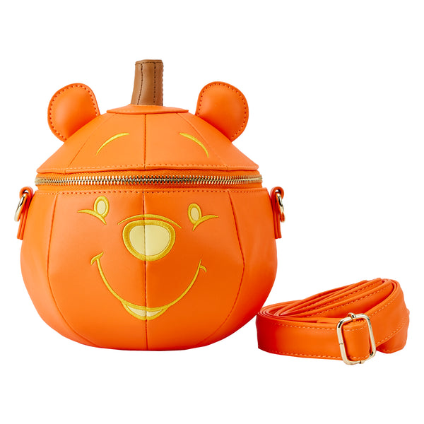 Loungefly Winnie the Pooh Pumpkin Glow Crossbody Bag