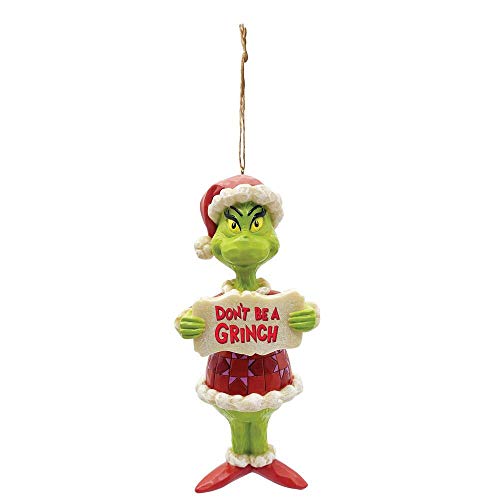 Grinch by Jim Shore Grinch Don't Be Grinch Ornament