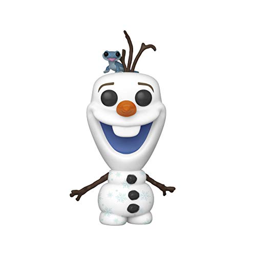 Funko Pop! Disney: Frozen 2 - Olaf with Fire Salamander, Multicolor