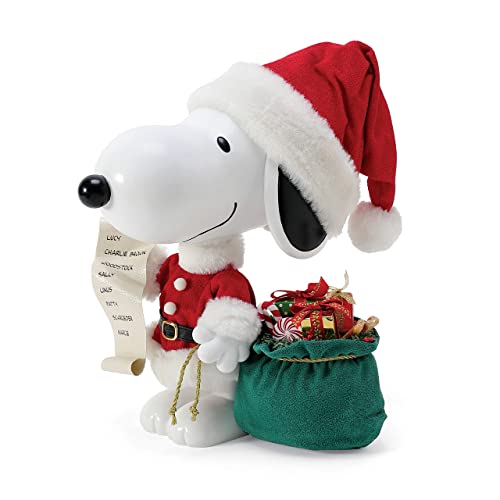 Peanuts by Possible Dreams Santa Snoopy Christmas Beagle