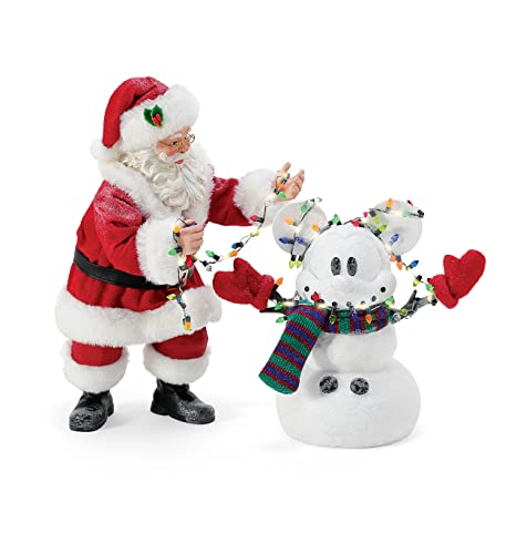 Possible Dreams Santa and Snowman Mickey Mouse "Creating Magic "