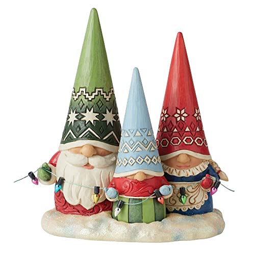 Jim Shore Heartwood Creek Christmas Gnome Family Figurine