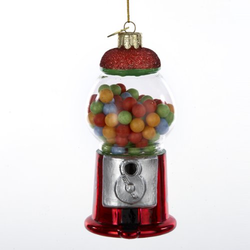 Candy Fantasy Noble Gems Glass Gumball Machine Ornament