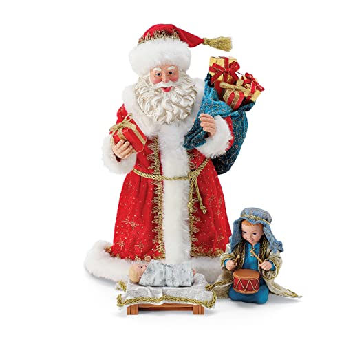 Possible Dreams Santa Christmas Traditions Come They Told Me Figurine Set