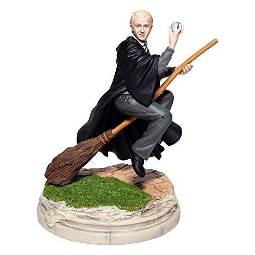 Harry Potter Draco Malfoy Quidditch Year Two Figurine by Enesco