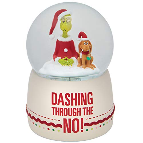 The Grinch "Dashing Through The No" Musical Wind-Up Waterball