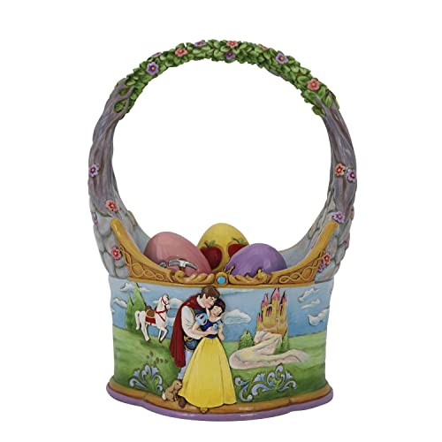 Disney Traditions Snow White Basket and Eggs Figurine