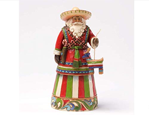 Jim Shore Heartwood Creek Mexican Santa Resin Figurine