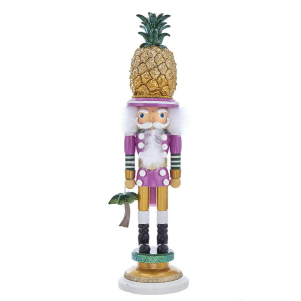 Kurt Adler 19.5-inch Hollywood Pineapple Hat Nutcracker