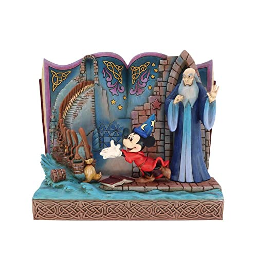 Disney Traditions Sorcerer Mickey Story Book