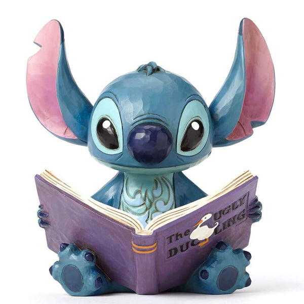 Disney Traditions Stitch with a Storybook Figurine