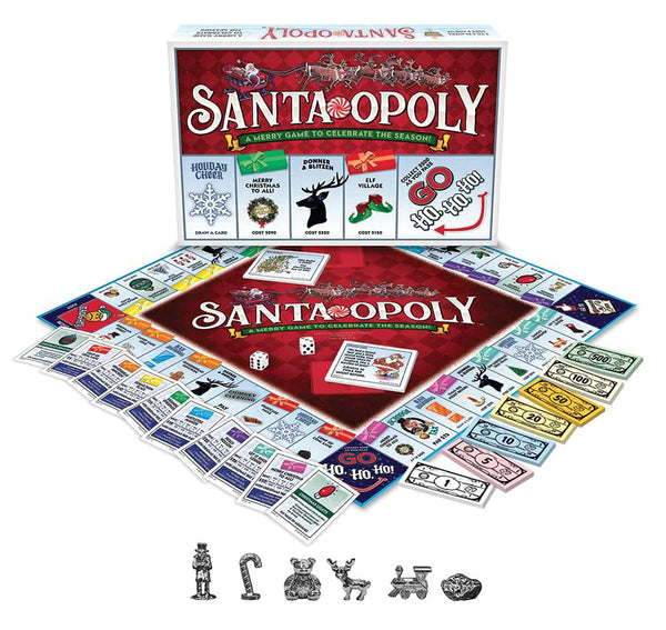 Santa-Opoly Board Game