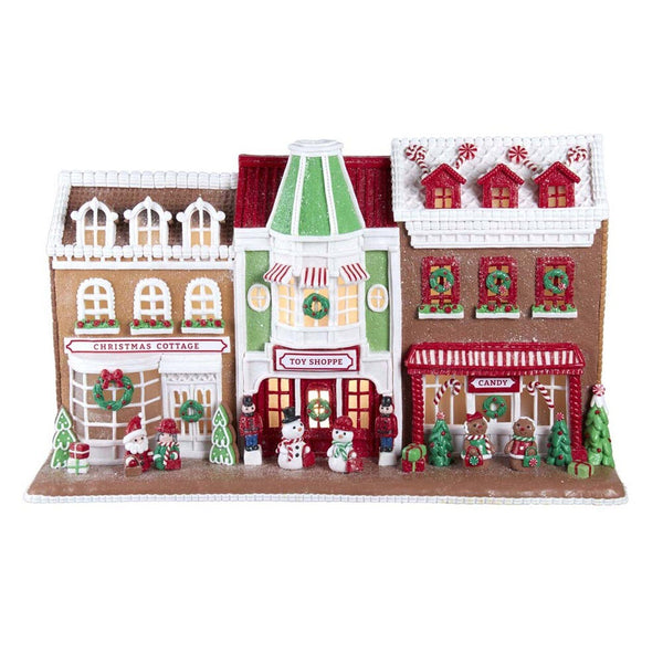 Mini Main Street Gingerbread House