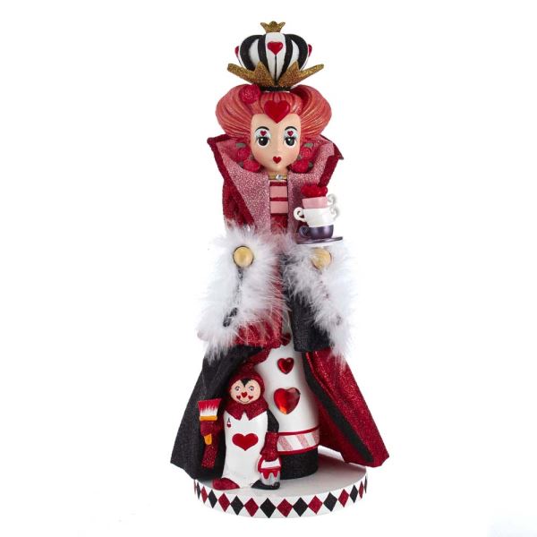 Kurt Adler Queen of Hearts Nutcracker from Alice in Wonderland