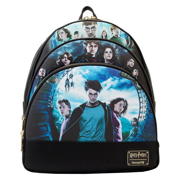 Loungefly Harry Potter Movie Posters Triple Pocket Mini Backpack