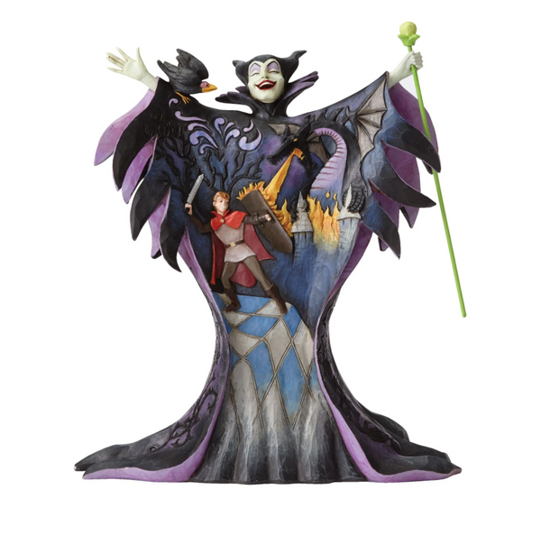 Disney Traditions Maleficent with Scene