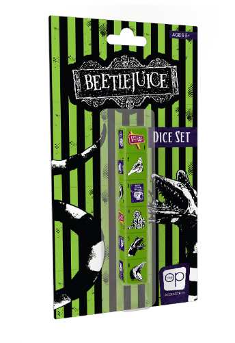 Beetlejuice Dice Set