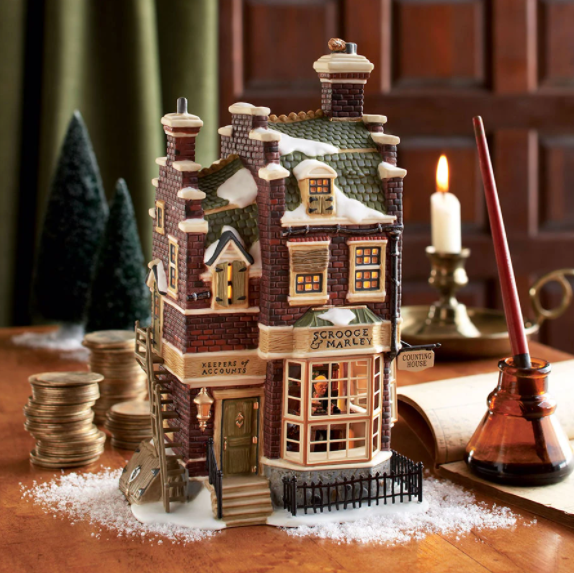 Scrooge & Marley Counting House by Department 56 Dickens Village