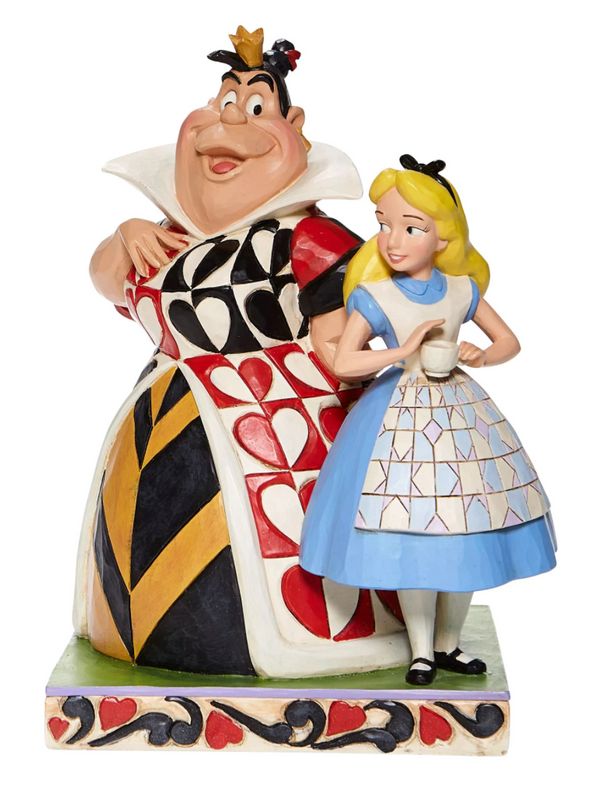 Disney Traditions Alice in Wonderland & Queen of Hearts