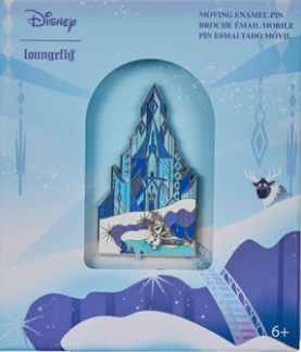 Disney Loungefly Frozen Castle Collector Box 3" Pin