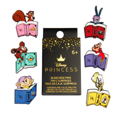 Disney Loungefly Princess Books Blind Box Pin