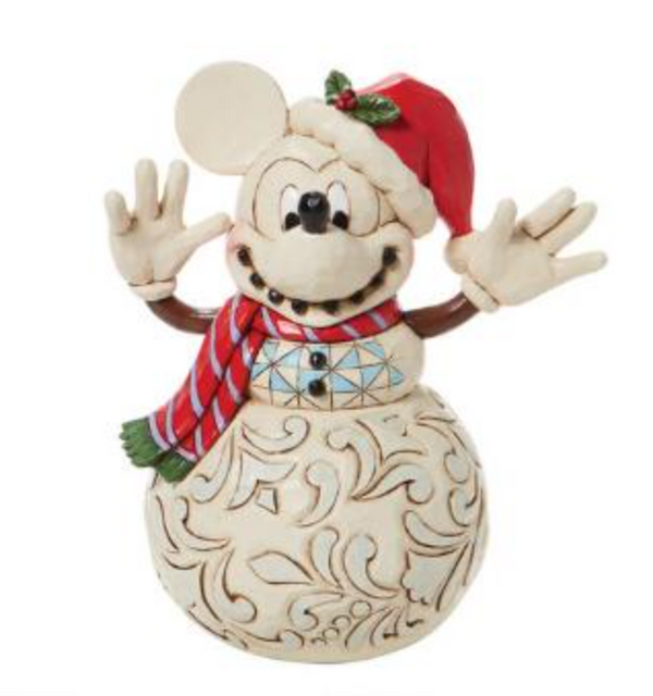 Disney Traditions "Snowy Smiles" Snowman Mickey