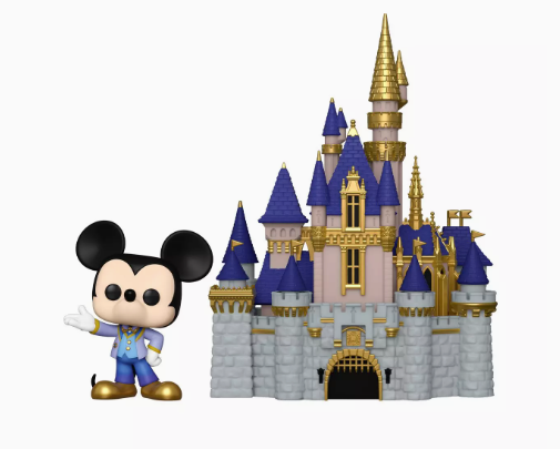 Funko Disney World 50th Cinderella Castle and Mickey Mouse