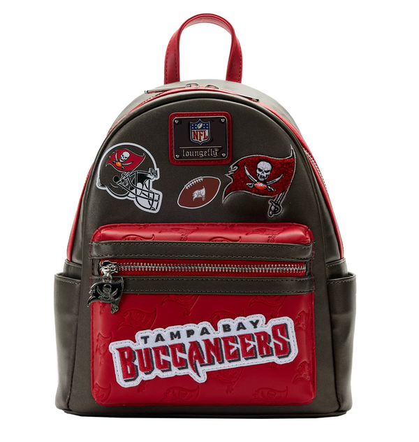 Loungefly NFL Tamp Bay Buccaneers Patches Mini Backpack