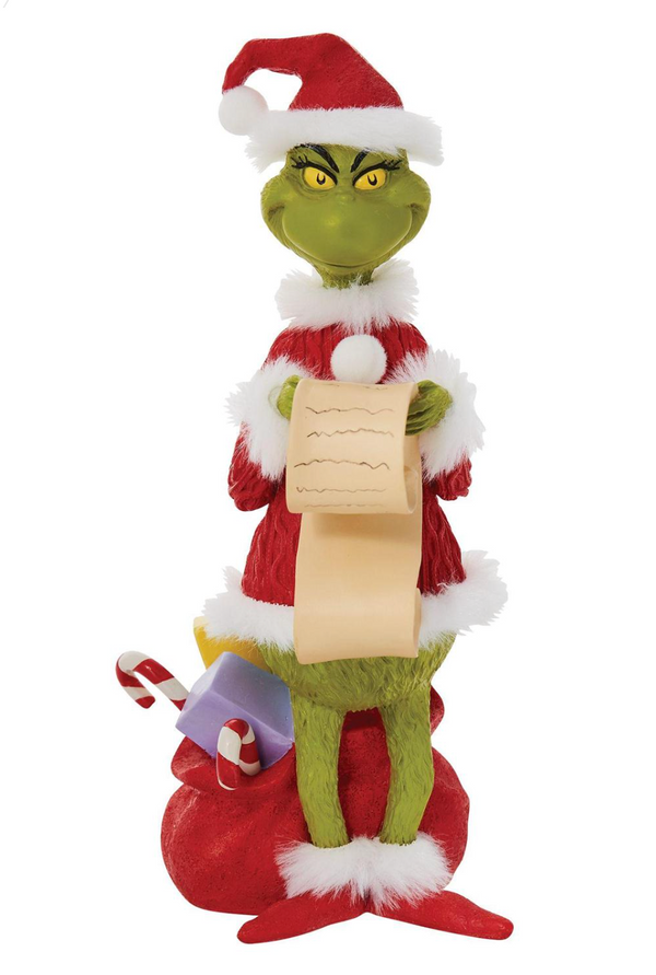 Grinch Checking His List
