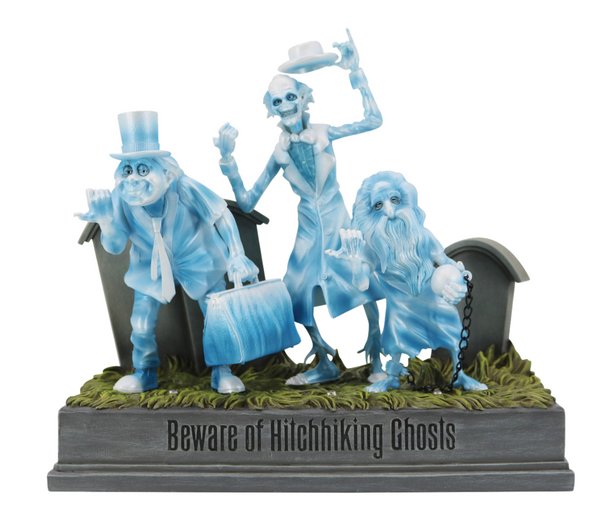 Department 56 Disney Showcase Lighted Hitchhiking Ghosts Figure