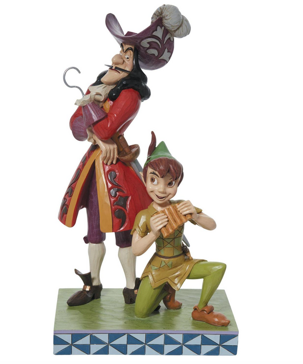 NEW 2023 Disney Traditions Peter Pan & Hook Good Vs Evil