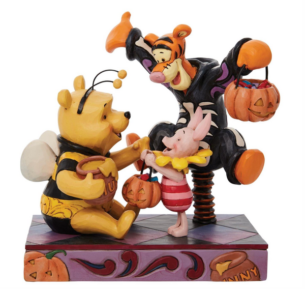 NEW 2023 Disney Traditions "A Spook-tacular Halloween" Pooh & Friends