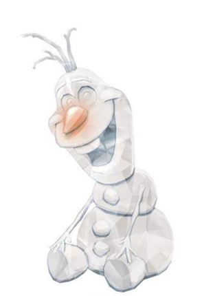 NEW Olaf Disney Facets