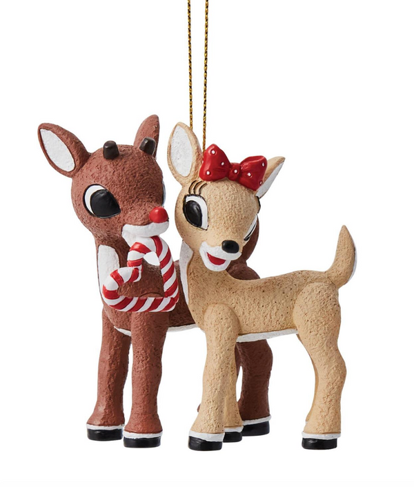 NEW 2023 Rudolph & Clarice Love is Sweet Ornament